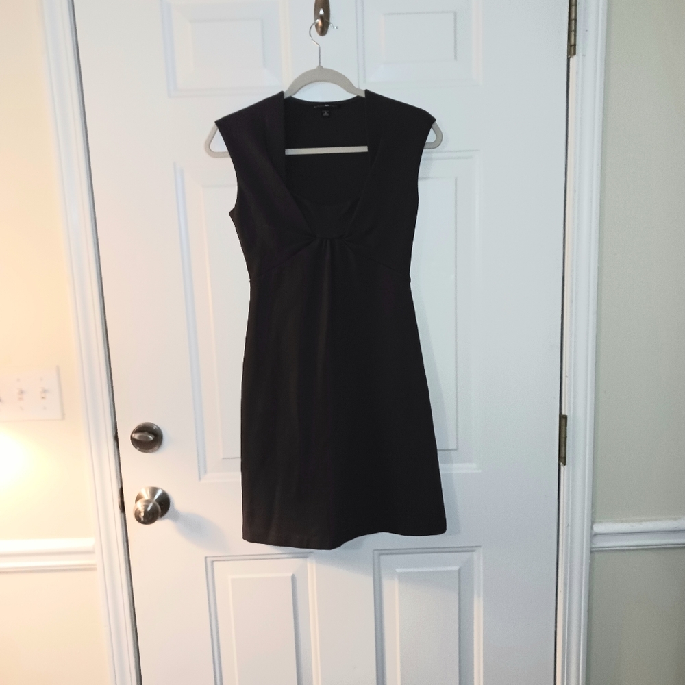 Banana Republic Sleeveless Charcoal Gray Dress Size 0
